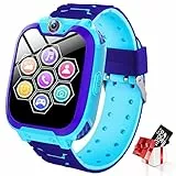 Smartwatch Niños Musica MP3 - Reloj Inteligente Niño 7 Juegos - Reloj del Teléfono, Reloj Inteligente Niña, Reloj de Cámara Alarma, Realiza Llamadas, Regalos Inteligentes para Niños, Smart Watch Niña