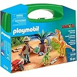 PLAYMOBIL Maletín Grande Dinosaurios y Explorador (70108)