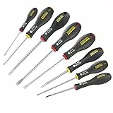 Stanley FatMax Destornilladores FatMax-Juego 8 Piezas Plana/Phillips 0-65-437, Set, Multicolor