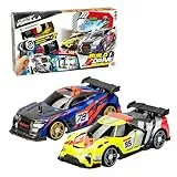 Exost Build 2 Drive, Pack Doble, Coche radiocontrol Radical Racer, 2 en 1, vehículo de Carreras para Construir y Jugar, Accesorios y batería incluidos, niños y niñas Desde 5 años, Bizak (62000705)