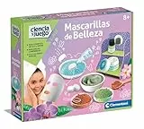 Clementoni Mascarilla de Belleza 55536 Juguete científico para Hacer mascarillas de Belleza de Distintos Tipos y Aprender los Secretos de la cosmética, 8 años+