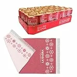 La Sagra, Cerveza Lager estilo Pilsner, Alc. 5,2% Vol., Caja de 24 latas de 330 ml + TOALLA DE REGALO, Total 7920 ml