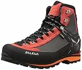 SALEWA MS Crow GTX, Botas de Senderismo Hombre, Black Papavero, 42.5 EU