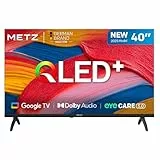 METZ TV 40 Pulgadas Smart TV, 40MQF7000Z, QLED, Smart TV 40 Pulgadas, HDR10, Dolby Audio, Bluetooth 5.1, Negro (DVB-T/T2/S/S2/C ATV, Ci+) 2025