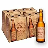 Estrella Galicia- La Estrella de Galicia - Cerveza Lager Premium, Pack de 24 Botellines de 33 cl, Sabor Dulce y Amargo, Muy Equilibrada, 4,7% Volumen de Alcohol