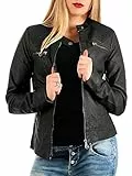 ONLY Faux Leather Jacket ONLBANDIT Faux Leather Jacket Black 38 Black 3 38