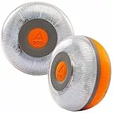 FLASH LED SOS 2 Unidades Luz de Emergencia V16 Conectada Homologada, DGT 3.0 OBLIGATORIA, Tarjeta SIM y Servicio DE Datos Incluido hasta 2038, Base Imantada, Resistencia al Agua y Polvo IP54