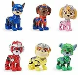 Paw Patrol Patrulla Canina - Pack Figuras Patrulla Canina LA SUPERPELÍCULA - 6 Figuras de Acción Coleccionables 6067029 - Juegos Infantiles - Juguetes Niños 3 Años +