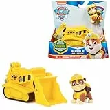 Patrulla Canina - Excavadora Y Figura Rubble - Excavadora Juguete para Niños con Figura Rubble Patrulla Canina - 6069057 - Juguetes Niños 3 Años +