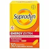Supradyn Energy Extra Multivitaminas para Deportistas con Vitaminas, Minerales y Coenzima Q10, Ayuda a Activar y Mantener tu Energía y Vitalidad en Situaciones de Mayor Desgaste, 30 Comprimidos