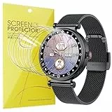 Lamshaw 6 Piezas Protector de pantalla para Matast S86 Reloj inteligente 1,19 Pulgadas- Protectora Película, Película HD Suave TPU láminas Protectora, Anti-Arañazos, Sin Burbujas (TPU-6Piezas)