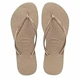 Havaianas - Slim, Chanclas Elegantes, Duraderas y Versátiles, con Suela Texturizada para Agarre y Soporte, Mujer