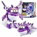 Super Wings Juguetes Transformers Sally, Figura de acción 2 en 1, Juguete Robot avión de 12,7 cm, Juguete transformable, Adecuado para niños y niñas a Partir de 3 años