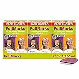 Full Marks Kit Tratamiento Antipiojos para Niños, Elimina los Piojos, Contiene Loción 100 ml, Champú Post-Tratamiento 150 ml y Lendrera Metálica, Pack ahorro x3