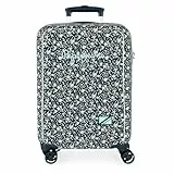 Pepe Jeans Alenka Maleta de Cabina Azul 38x55x20 cms Rígida ABS Cierre TSA 34L 5,16 kgs 4 Ruedas Dobles Equipaje Mano by Joumma Bags