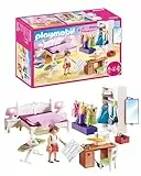 PLAYMOBIL Dollhouse 70208 Dormitorio, con Efectos de Luz, A Partir de 4 años
