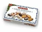 Doña Jimena Gran Surtido de Dulces Tradicionales 1000 Gramos, Especialidades y Chocolates Mini Pralinés Sabores Variados, Típico Dulce Navideño Receta Artesanal