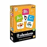 Diset, El Abecedario, Juego educativo para aprender las letras y el abecedario para niños a partir de 4 años, Multicolor
