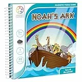SmartGames - Noah's Ark | Rompecabezas Niño | Juegos Niños 5 Años | Piezas Magneticas Niños | Juegos Imanes 48 Retos | Regalo Niño 5 Años O Más