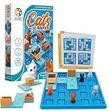 SmartGames - Gatos y Cajas, Juego de Rompecabezas con 60 desafíos, más de 7 años