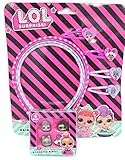 TDL L.O.L. Surprise Set De Regalo 4 Anillos + 4 Diademas + 4 Pinzas De Cabello - Licenciado Oficialmente - 4 Anillos + 4 Head Bands + 4 Hair Clips - Gift Bundle