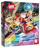 USAopoly- Mario Kart Rainbow Road Rompecabezas de 1000 Piezas, Super Puzzel, Multicolor (PZ005-734-002200-06)