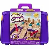 Kinetic Sand - MALETÍN DE Actividades: 907g de Arena Mágica y Caja Plegable - Kit Manualidades Niños - 6037447 - Juguetes Niños 3 Años +