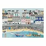 Ravensburger - Puzzle 1000 Piezas: Coastal Harbour​, Puzzle Adultos, 70x50cm