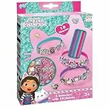 TM ESSENTIALS Gabby's - Juego de pulseras con 18 colgantes diferentes, ideal como regalo para niños y niñas