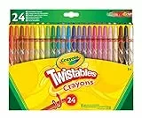 CRAYOLA 24 Ceras de colores Twistables
