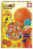 Educa - 3D Puzzle Balón Dragon Ball con 32 Piezas y con el Que podrás Jugar | Podrás Montar Distintas Formas (19371)