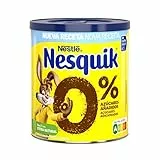 NESTLE NESQUIK Cacao en polvo 0% azúcares, 320 g
