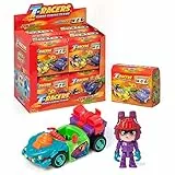 T-Racers Serie Color Rush – Colección Completa de la Serie Color Rush Coches y Pilotos Sorpresa coleccionables. Coches Desmontables por Partes y con Piezas Intercambiables