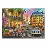 Ravensburger - Puzzle 1000 Piezas Paris | Puzzle Adultos 70x50cm | Puzle 1000 Piezas Francia | Rompecabezas Ilustrados