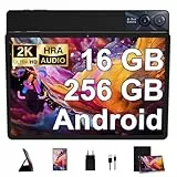 GOODTEL Tablet Android Octa-Core de 11 Pulgadas, 16GB RAM + 256GB ROM (1TB TF) |5G + 2.4G WiFi de Doble Banda|13 MP + 5 MP, 2K |GPS, Tablet táctil con Funda Protectora, Gris