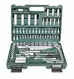 Mannesmann M98410 - Juego de llaves de vaso 94 piezas, 1/4' y 1/2', Tamaño Small