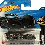 Hot Wheels Batman Arkham Asylum Batmobile HYX81 - Modelo DC con licencia – Serie Batman 2025 – 1:64