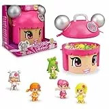 Pinypon Mix & Match Neon Party - Contenedor con 5 Figuras exclusivas para niños y niñas de 4 a 8 años (Famosa 700015210), Color/Modelo Surtido
