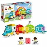 Lego Duplo Tren de los Números: Aprende a Contar - Juguete Educativo Infantil - Ladrillos de Colores con Números y 2 Figuras - Regalo para Niños y Niñas de 1+ Año - Juego para Navidad 10954