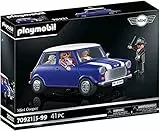 PLAYMOBIL 70921 Classic Cars Mini Cooper, Coche Coleccionable para Adultos y Coche de Juguete para niños, A Partir de 5 a 99 años, Multicolor