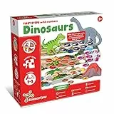Science4you-Puzzle Juguetes Puzzle 55 Discos-Juegos Educativos de Dinosaurios, Regalos Niñas 2 3 4+ años (80003549)