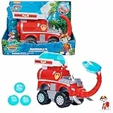PATRULLA CANINA - JUNGLE PUPS: Coche de Elefante Deluxe con Lanzador de Proyectiles y Figura Marshall - Patrulla Canina Juguetes - 6068023 - Juguetes Niños 3 Años + - Regalo Niño 3 Años +