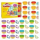 Play-Doh, Pack Fiesta de Colores, Manualidades Infantiles, Set Artísticos para Niños, Plastilina No Tóxica, Niños y Niñas de 3 Años o Más
