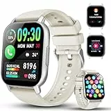 Reloj Inteligente Hombre Mujer, 1.91'HD Smartwatch con Llamadas Bluetooth, IP68 Reloj Deportivo con 112+ Deportivos Modos, Podómetro, Pulsómetro Monitor de Sueño, Pulsera Actividad para Android IOS.