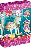 MAPED - Set de Manualidades para Niños - Fabulous Factory Unicornio - A Partir de 6 Años - Ideal para Construir y Moldear - Incluye 1 Esqueleto de Madera, 6 Botes de Pasta Ligera, 3 Ojos y 1 Caja