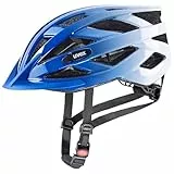uvex Air Wing Casco de Bicicleta, Unisex-Adult, Cobalt White, 52-57 cm