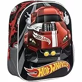 CERDÁ LIFE'S LITTLE MOMENTS Mochila Infantil 3D Hot Wheels Medidas 25.0x31.0x10.0 cm s, Unisex niños, Mod. 56