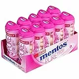 Mentos Pocket Chicle Tutti Frutti, Sin Azúcar - 10 unidades de 30 gr. (Total 300 gr.), 10 unidad