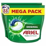 Ariel Todo En 1 PODS, Detergente Líquido Para Lavadora 88 Capsulas/Pastillas, Original, 5 Acciones Para Una Limpieza Increíble