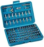 Silverline Tools 633840, Juego de Puntas para Atornillador, 100 Pzas